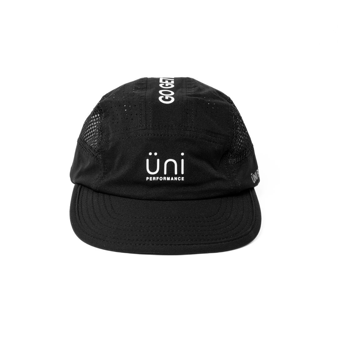 Performance Run Cap, Black, view 1