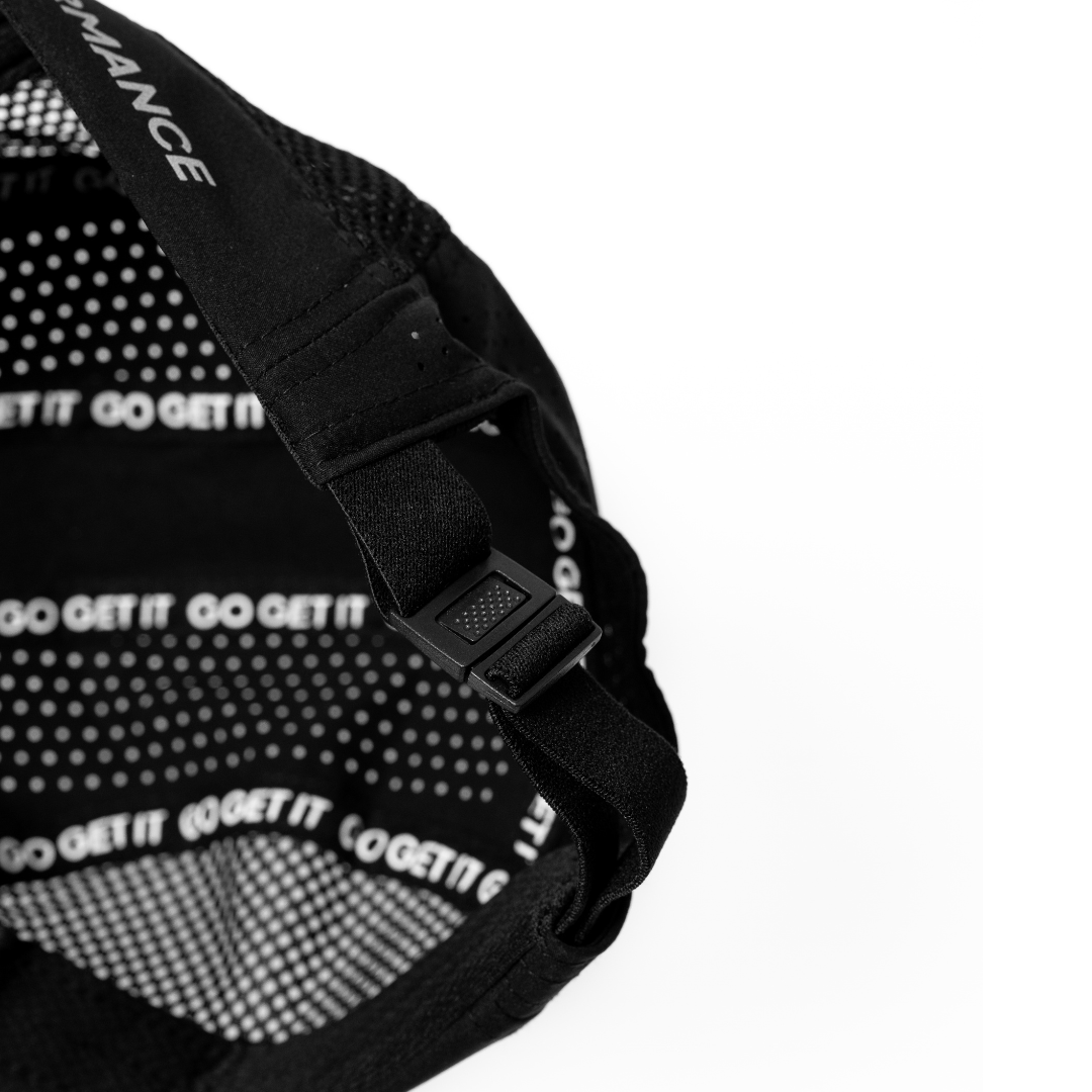 Performance Run Cap, Black, view 5