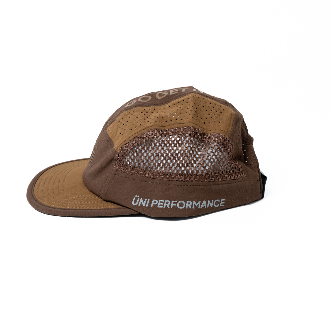 Performance Run Cap, Mocha, view 3