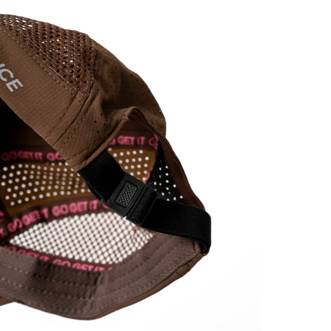 Performance Run Cap, Mocha, view 6