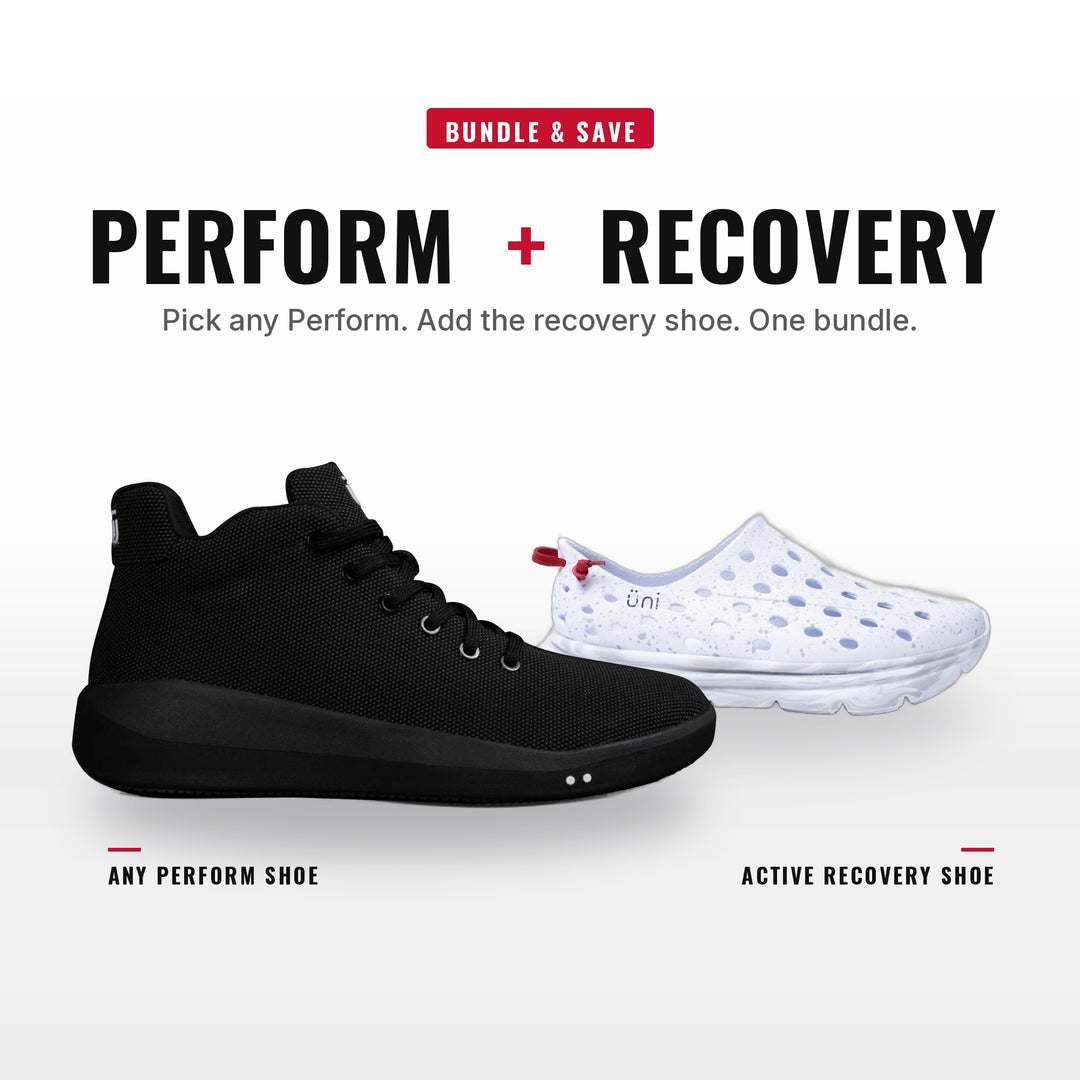 Perform + Recovery bundle: any Perform shoe plus the Active Recovery Shoe